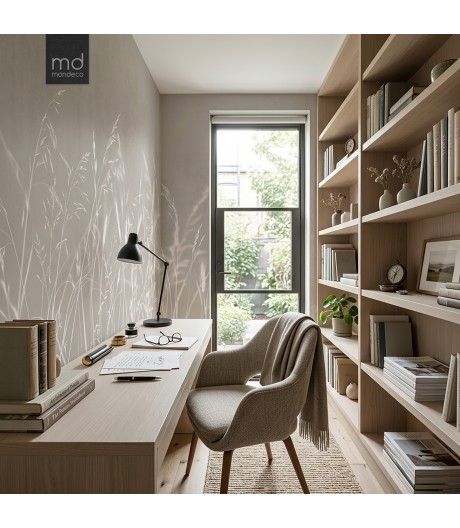 Бесшовные обои Белые колосья (арт. fw98), Mondeco