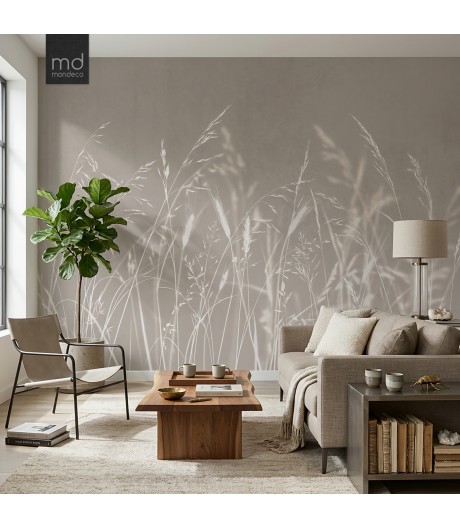 Бесшовные обои Белые колосья (арт. fw98), Mondeco
