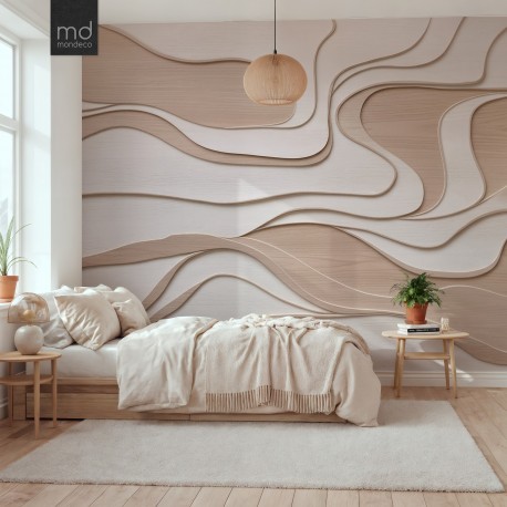 Бесшовные обои Древесные мотивы (арт. der01), Mondeco