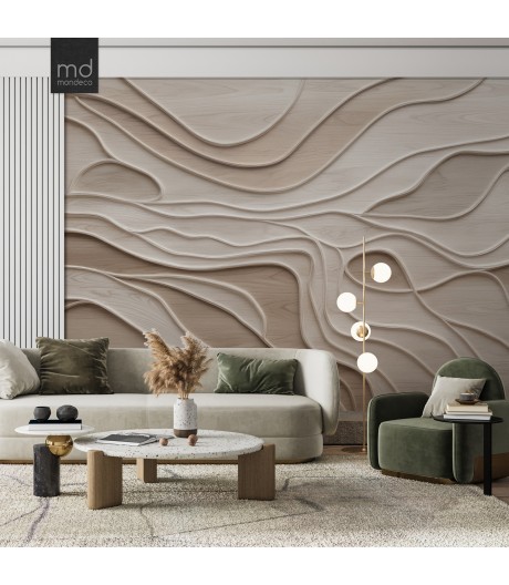 Бесшовные обои Древесные мотивы (арт. der02), Mondeco