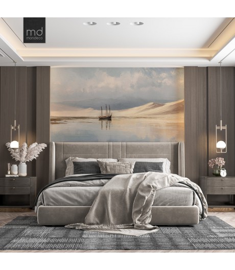 Бесшовные обои Песчаный берег(арт. more05), Mondeco