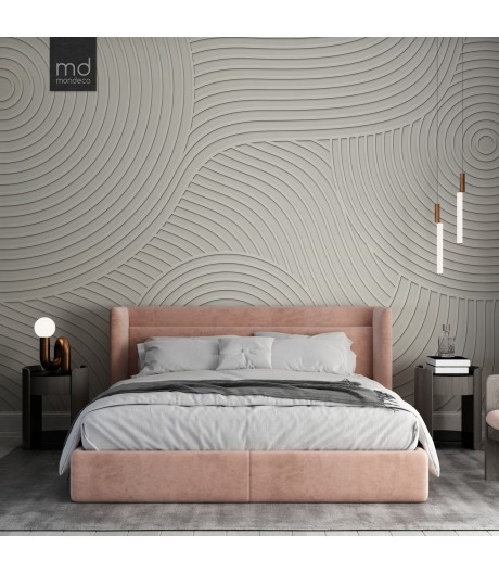 Бесшовные обои Круги бесконечности (арт. geo20), Mondeco