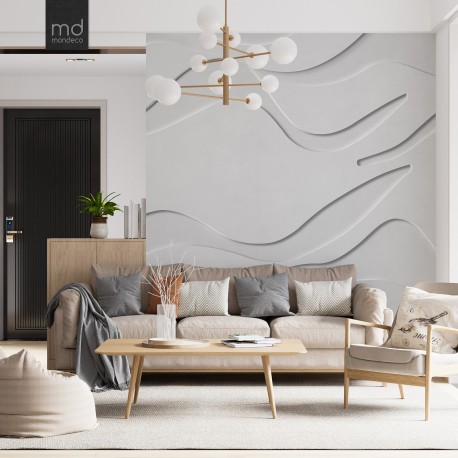 Бесшовные обои Абстрактный ритм (арт. geo22), Mondeco