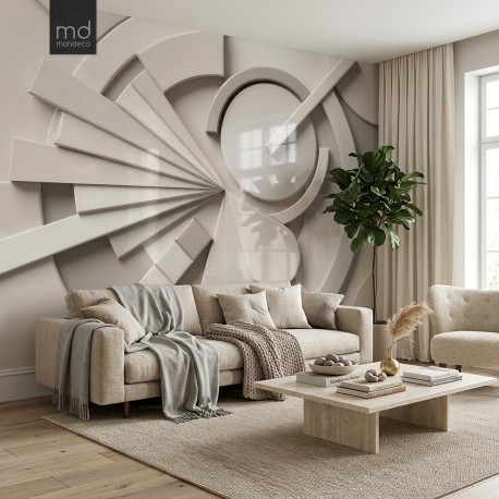 Бесшовные обои Геометрия бесконечности (арт. geo25), Mondeco