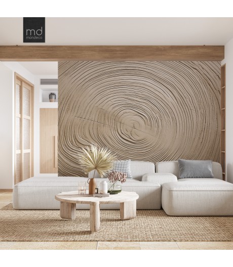 Бесшовные обои Дерево кольца (арт. der12), Mondeco