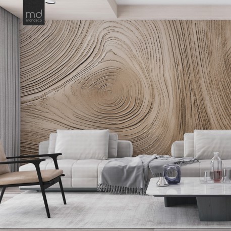 Бесшовные обои Древесный орнамент (арт. der13), Mondeco