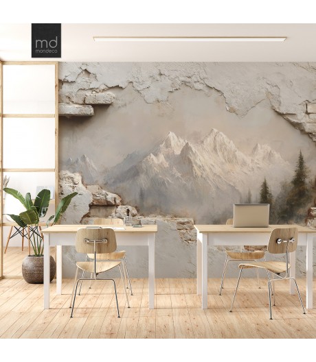 Бесшовные обои Скалы времени (арт. kir07), Mondeco