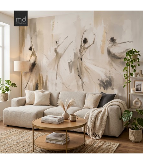 Бесшовные обои Балерины (арт. fit18), Mondeco12