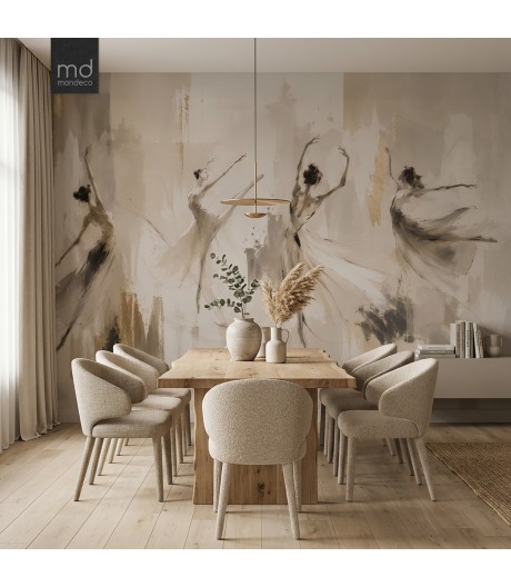 Бесшовные обои Балерины (арт. fit18), Mondeco