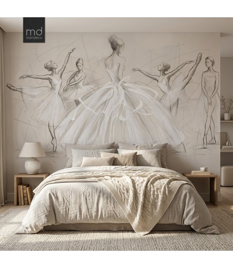 Бесшовные обои Балерина (арт. fit19), Mondeco