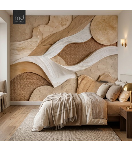 Бесшовные обои Текстурный оазис (арт. der16), Mondeco