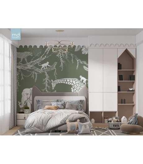 Бесшовные фотообои Африка (арт. a29), Mondeco