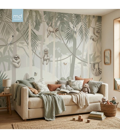 Бесшовные фотообои Ленивцы (арт. a36), Mondeco