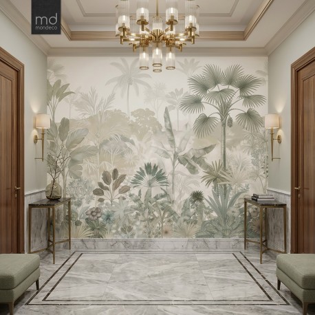 Бесшовные фотообои Пальмы (арт. a38), Mondeco