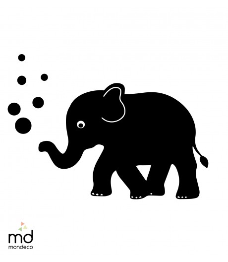 Меловая наклейка Elefant